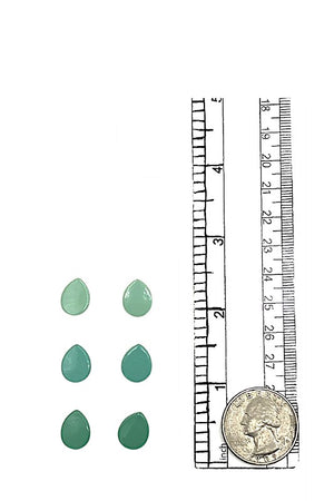Mini Teardrop Post Earring Set