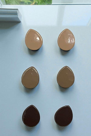 Mini Teardrop Post Earring Set