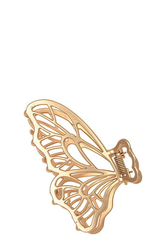 BUTTERFLY CUT OUT HAIR CLAW