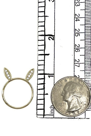 Bunny Ear Ring
