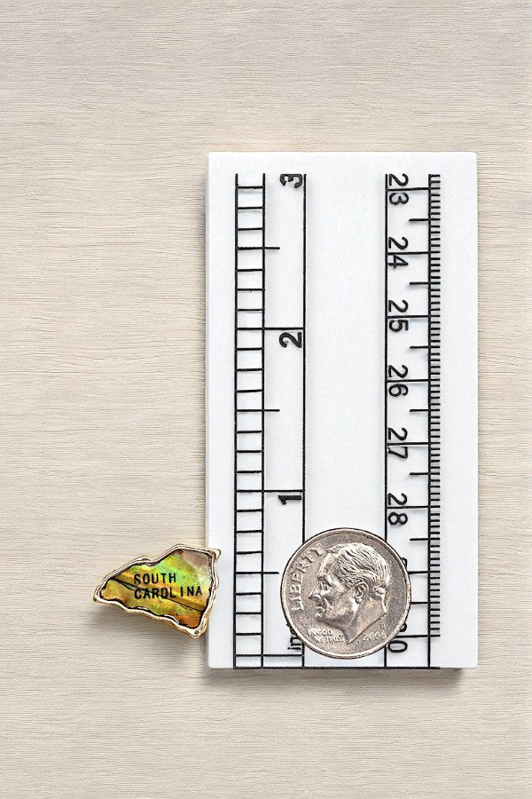 SOUTH CAROLINA STATE POST EARRING