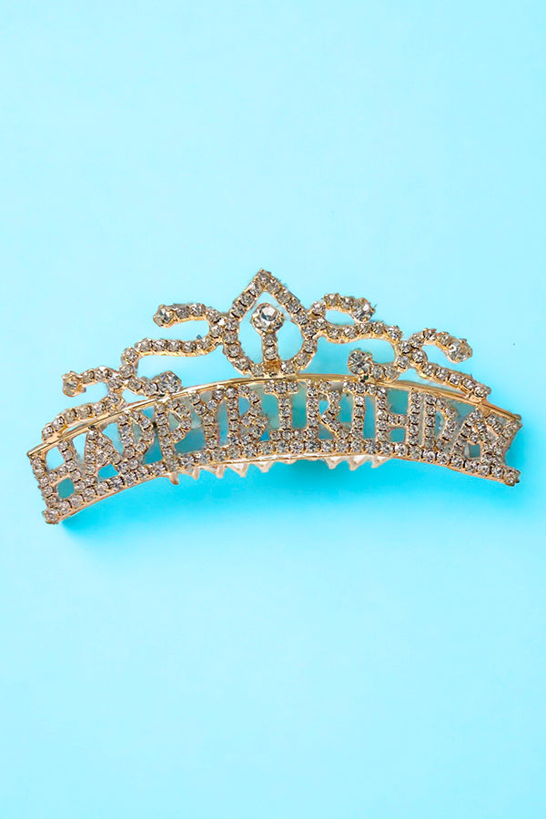 Mini Happy Birthday Tiara