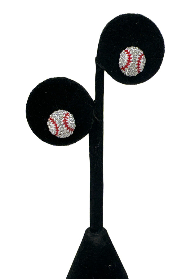 Baseball Post Earring