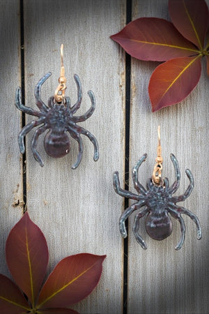 SPIDER DANGLE EARRING