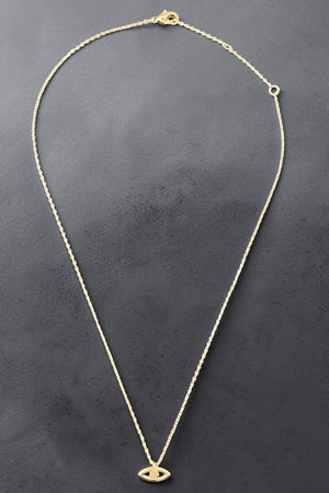 EVIL EYE PENDANT COLLAR NECKLACE