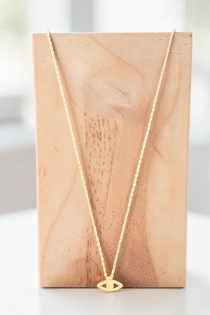 EVIL EYE PENDANT COLLAR NECKLACE