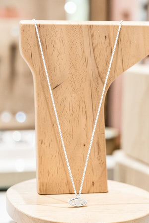 EVIL EYE PENDANT COLLAR NECKLACE