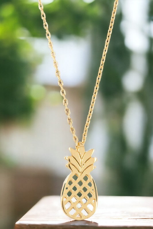 Pineapple Pendan Necklace