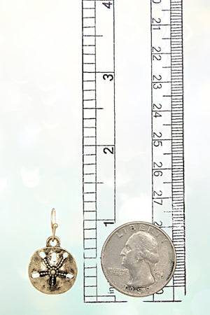 SAND DOLLAR PENDANT NECKLACE SET