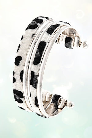 Animal Print Fashion Cuff Bracelet