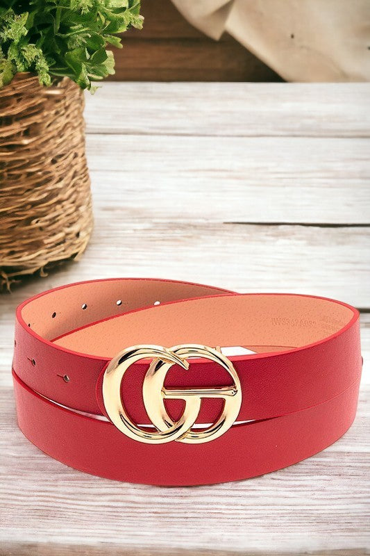 Fashion Faux Leather Belt