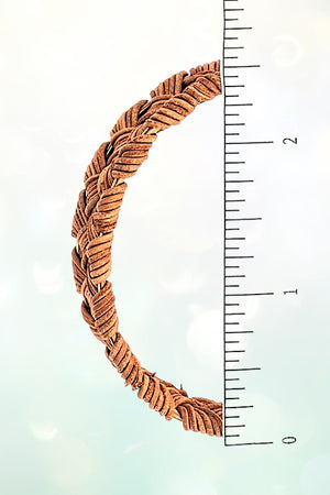 BRAIDED DETAILED WOVEN CUFF BRACELET