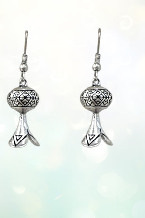 ELONGATED ETCHED GEM PENDANT NECKLACE SET