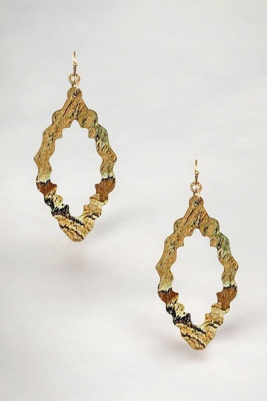 Moroccan Cut Out Earring