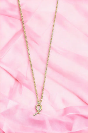 Ribbon Pendant Necklace