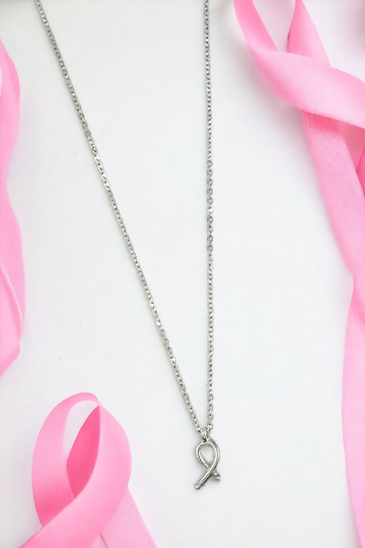 Ribbon Pendant Necklace