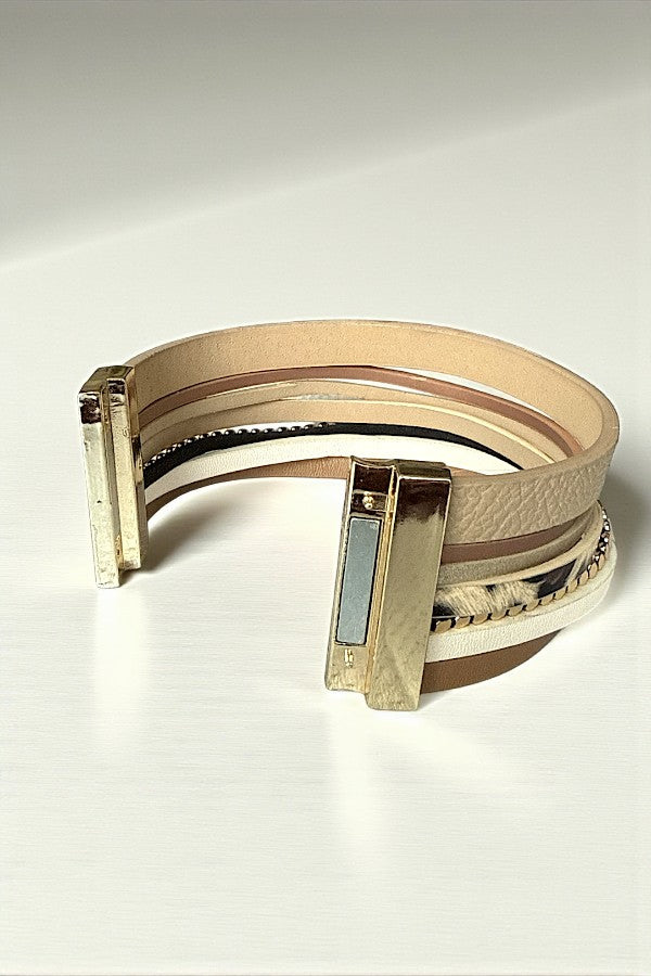 MULTI STRAP BAND BRACELET