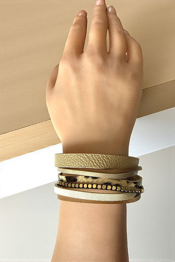 MULTI STRAP BAND BRACELET