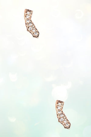 CALIFORNIA STATE SMALL STUD POST EARRING