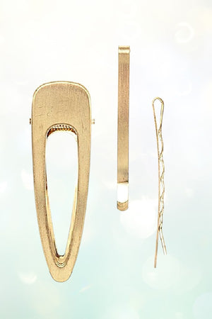 MIX BASIC HAIR PIN 3 PC SET