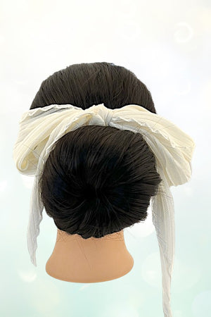 LONG PLEATED HAIR SCRUNCHIE