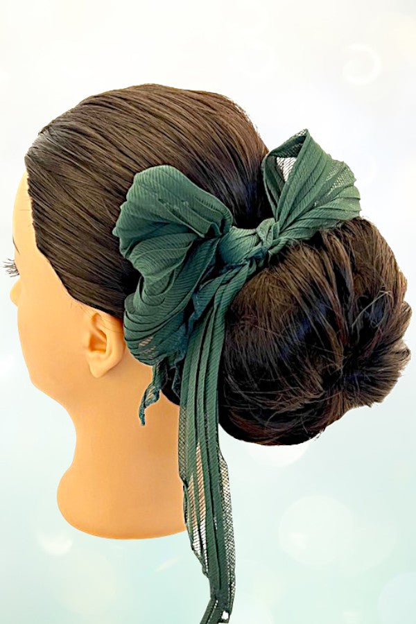 LONG PLEATED HAIR SCRUNCHIE