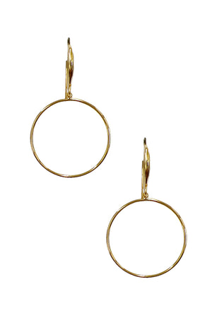 Circle Dangle Earring