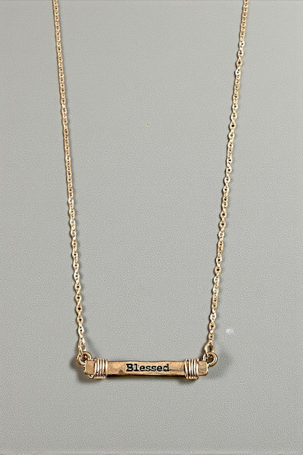 BLESSED PENDANT NECKLACE SET