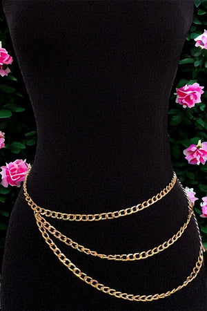 Triple Layered Chain Belt