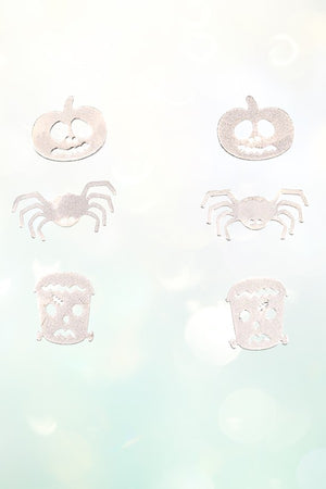 MIX HALLOWEEN POST EARRING SET