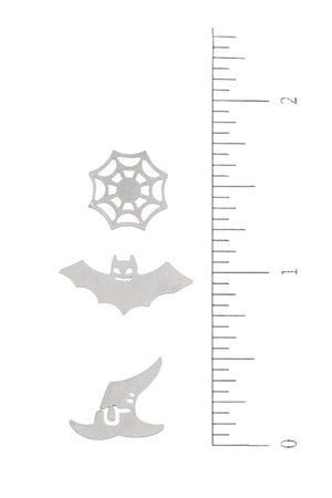 MIX HALLOWEEN POST EARRING SET