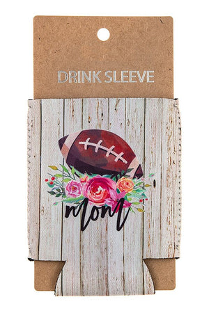 Football Mom Cup Sleeve