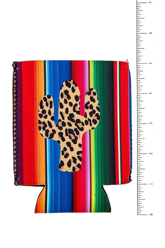 Serape Cactus Accent Drink Sleeve