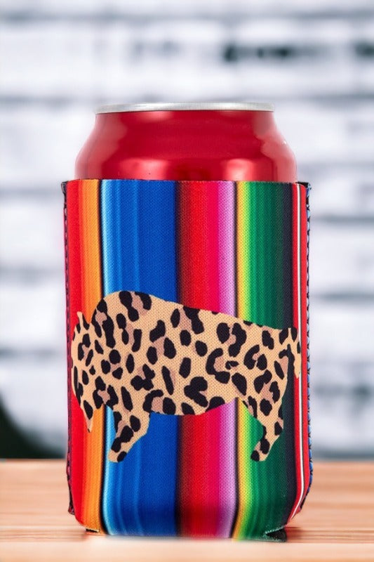 Serape Ox Print Drink Sleeve