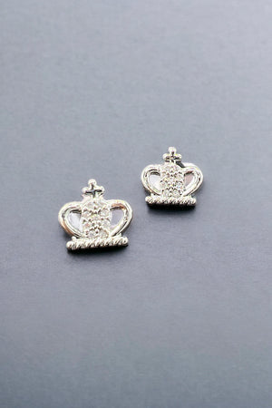 Dainty Crown Post Earring