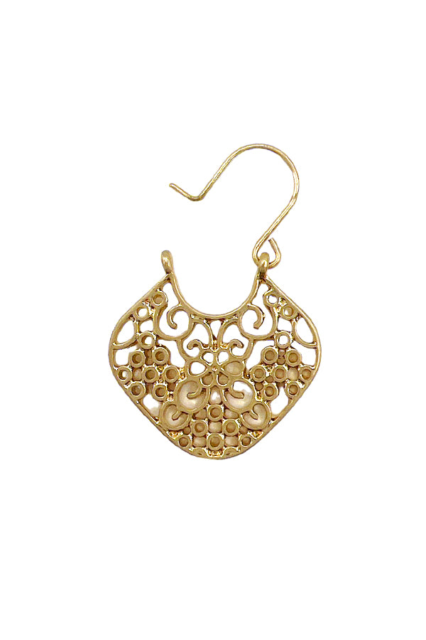 Filigree Drop Earring