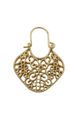 Filigree Drop Earring