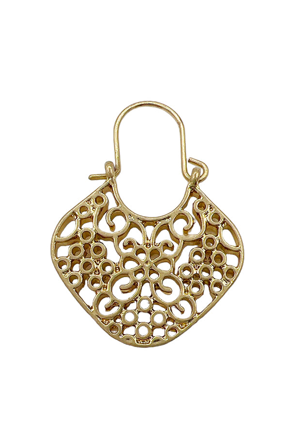 Filigree Drop Earring