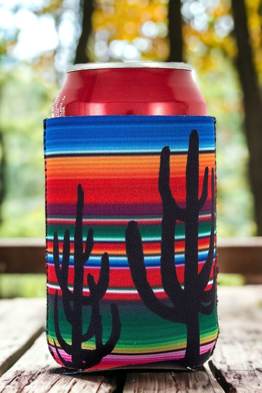 Cactus Serape Drink Sleeve