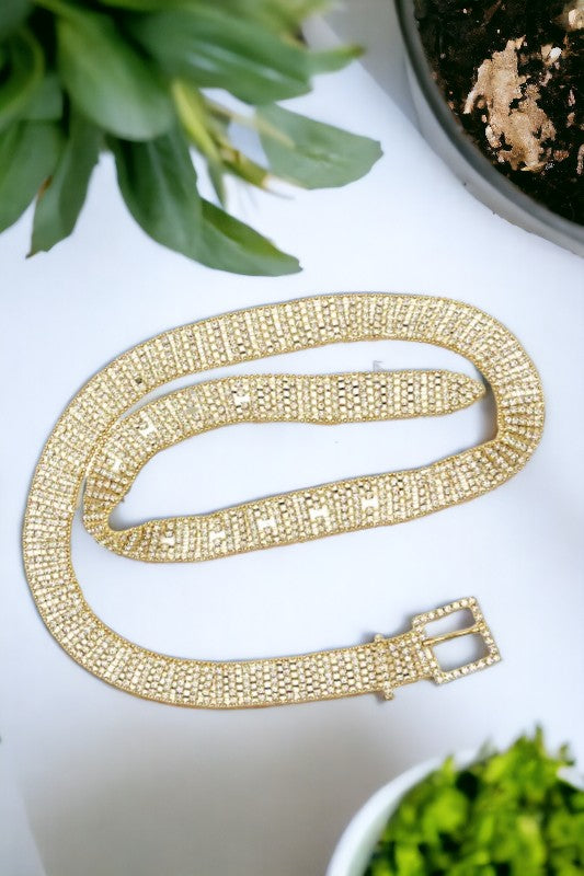 Rhinestone Fashion Belt