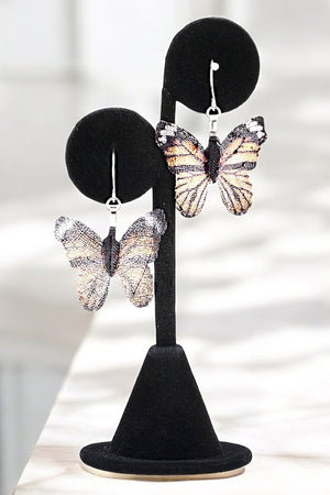 Delicate Dainty Butterfly Drop Earring