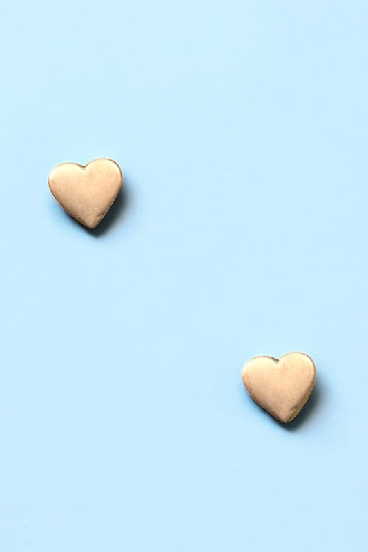 Small Heart Post Earring