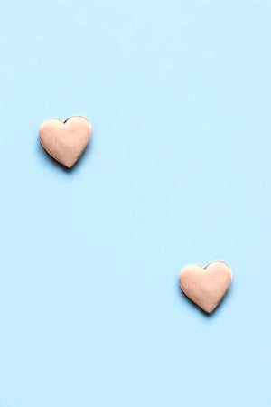 Small Heart Post Earring