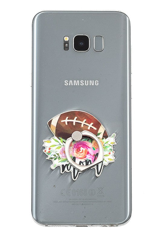 Football Mom Phone Grip