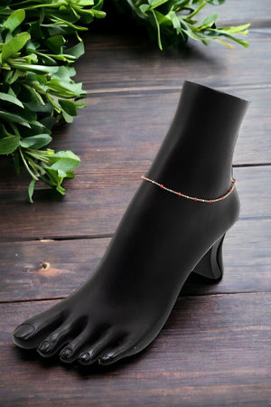 Beaded Accent Anklet