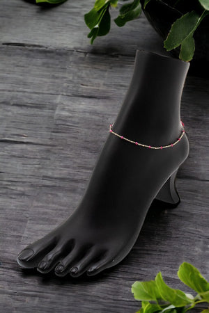 Beaded Accent Anklet