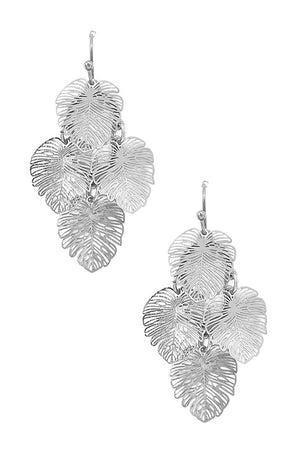 Leaf Filigree Dangle Earring