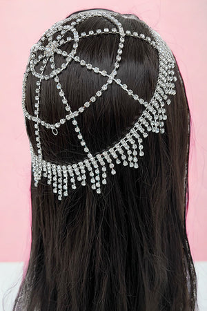 Rhinestone Pave Fashion Headnet