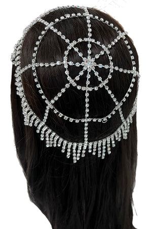 Rhinestone Pave Fashion Headnet