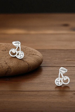 CZ STONE CHERRY POST EARRING